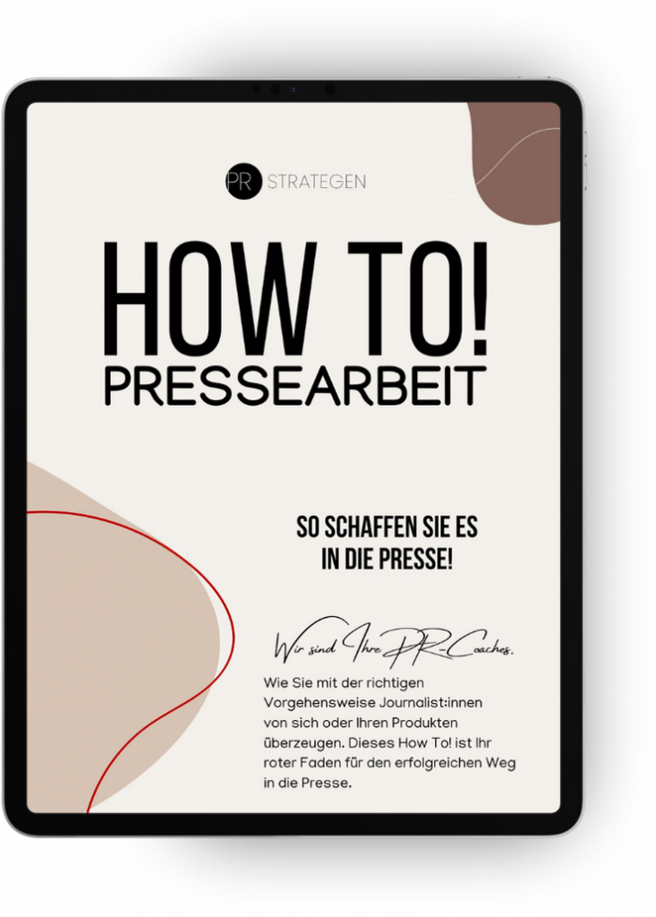 E-Paper How to Pressearbeit